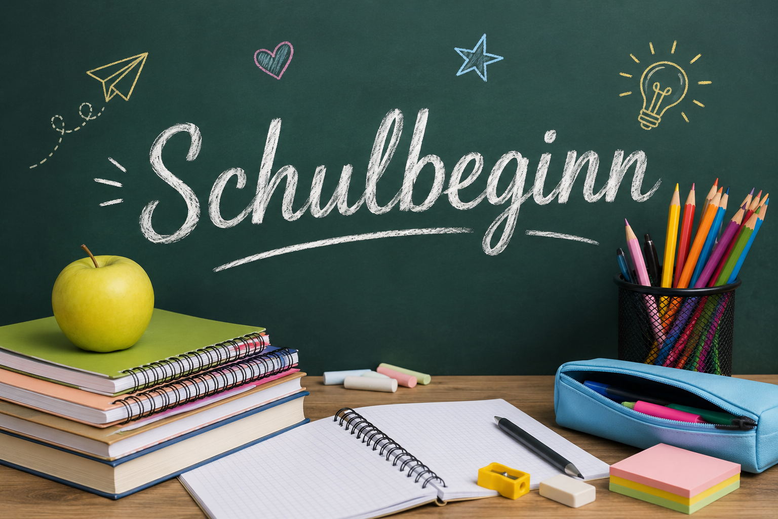 Schulbeginn am Montag, 17. August