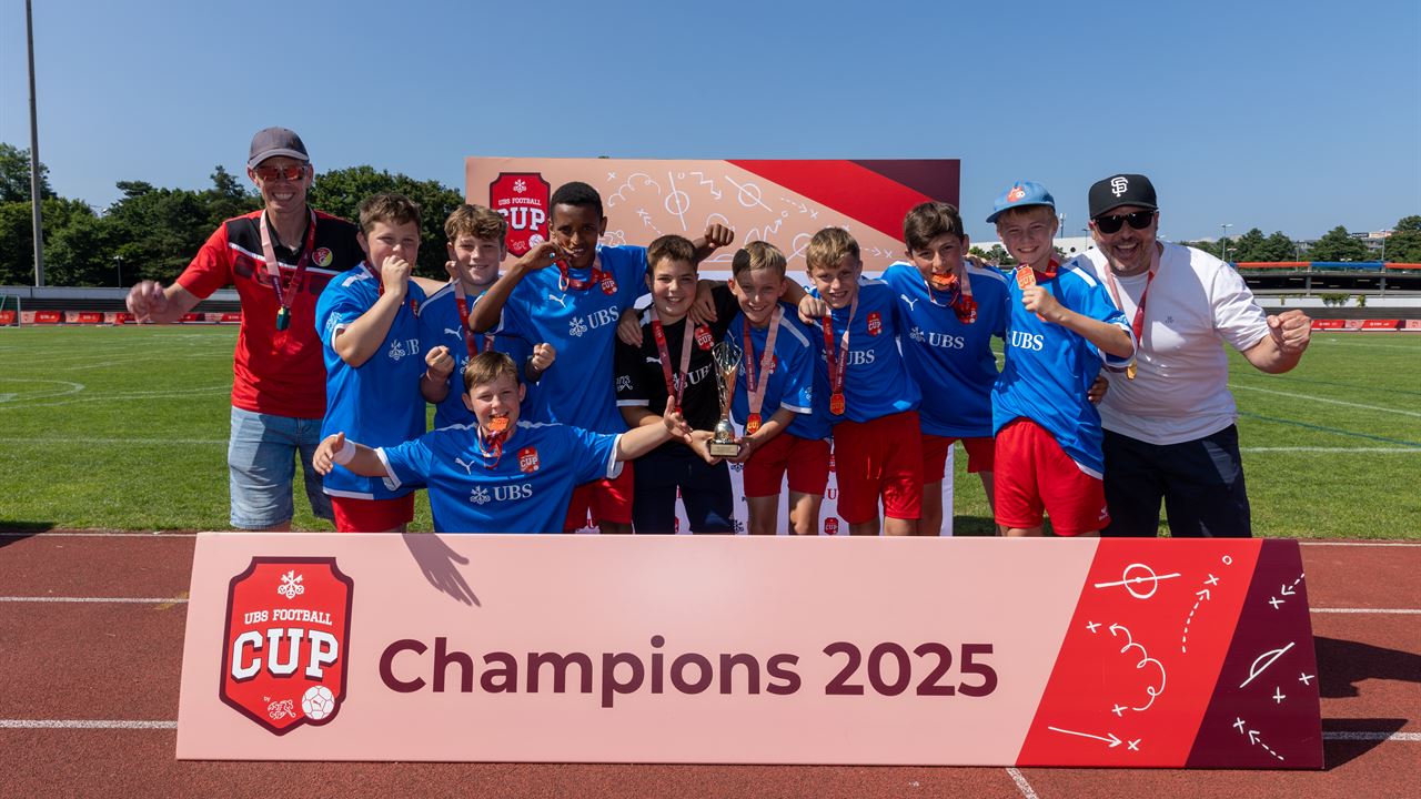 Schul-Fussball Schweizer Meister